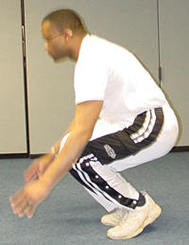 Burpees &mdash; abaixando