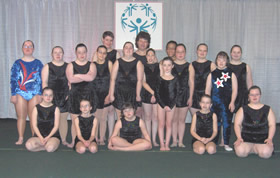 Gimnastas de Olimpiadas Especiales Georgia &mdash; Cobb County