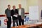Dr. Jovan Jelic, a retired medical doctor with Premier League and National Teams, talked to Fellows about how to prevent injuries on and off the pitch.  From left to right: Fellow Steven Gardoni (SOAZ), Dr. Jovan Jelic, and Aldis Berzins, SOI.<br /><span></span>