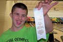 Jordan Wiggins competes in aquatics, athletics and bowling. He looks forward to participating and his family can’t imagine life without Special Olympics. <br /><span></span>