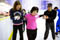 Many of the local athletes have not been exposed to the world of speed skating before, and were guided along by Apolo that day.<br /><span>Photo Credit: Skate to Dream</span>