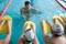 Atletas profesionales y olímpicos como Michael Phelps trabajan con Olimpiadas Especiales para transmitir sus conocimientos en muchos deportes. Estos atletas saben que Olimpiadas Especiales se centra en lo que es importante en el deporte: aspirar en todo momento a lo más alto.<br /><span></span>