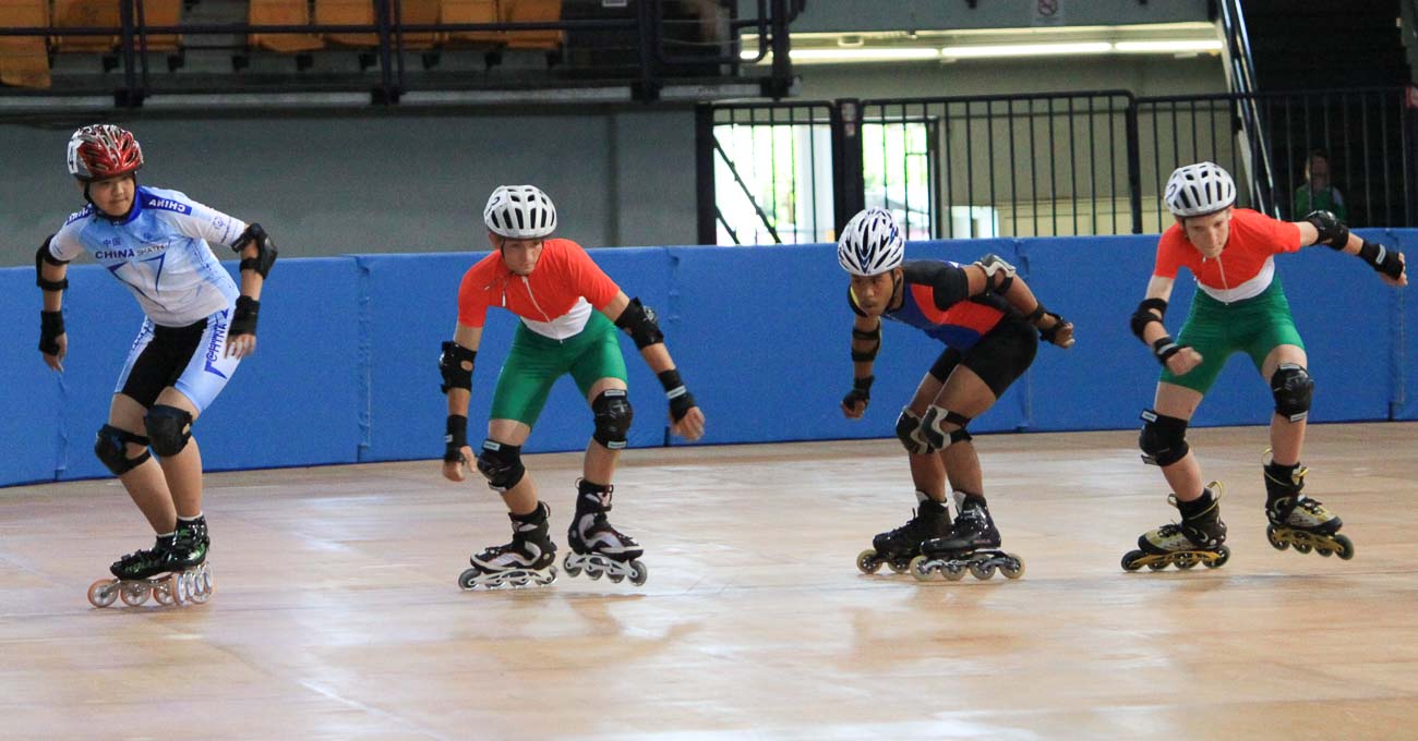 Special Olympics Roller Skating